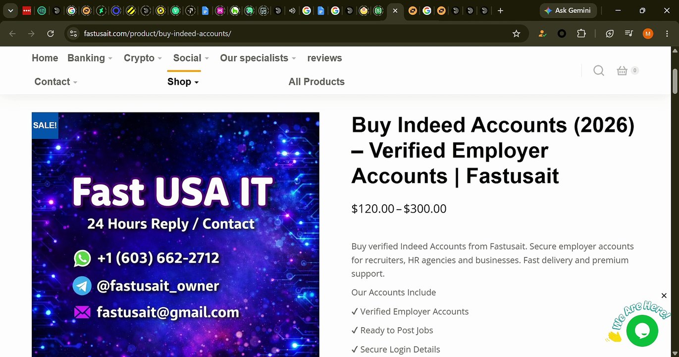 Avoid Buying Verified Indeed Accounts: Risks and ...