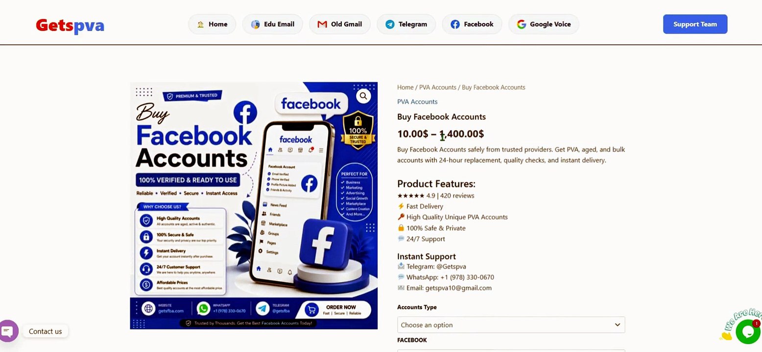 Buy Facebook Accounts in 2026:  Benefits & Safer Alternatives