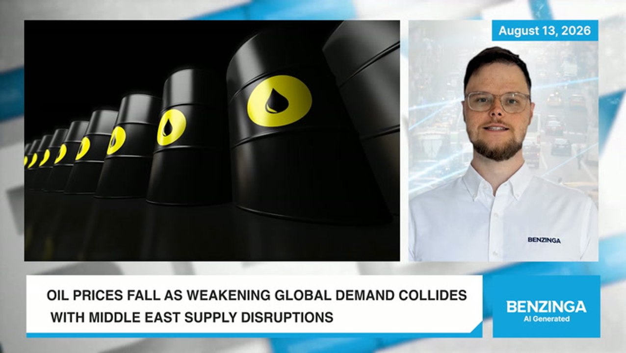 Oil Falls On Demand Concerns