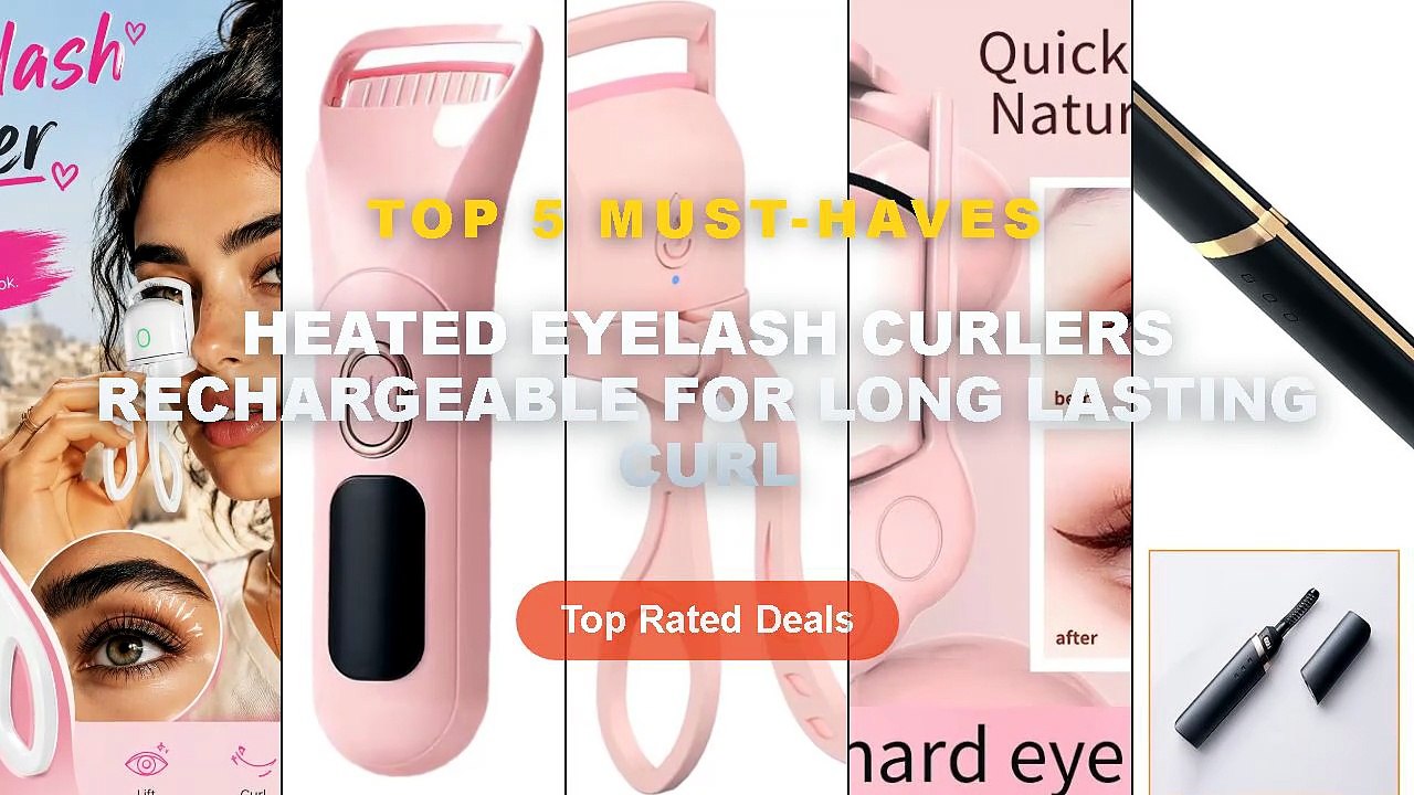 Don't Buy Heated Eyelash Curlers Rechargeable For Long Lasting Curl Before Watching This! - 1Set Electric Eyelash Curler...