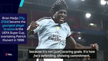 Teenager Madjo's maturity delights Emery after Super Cup goal