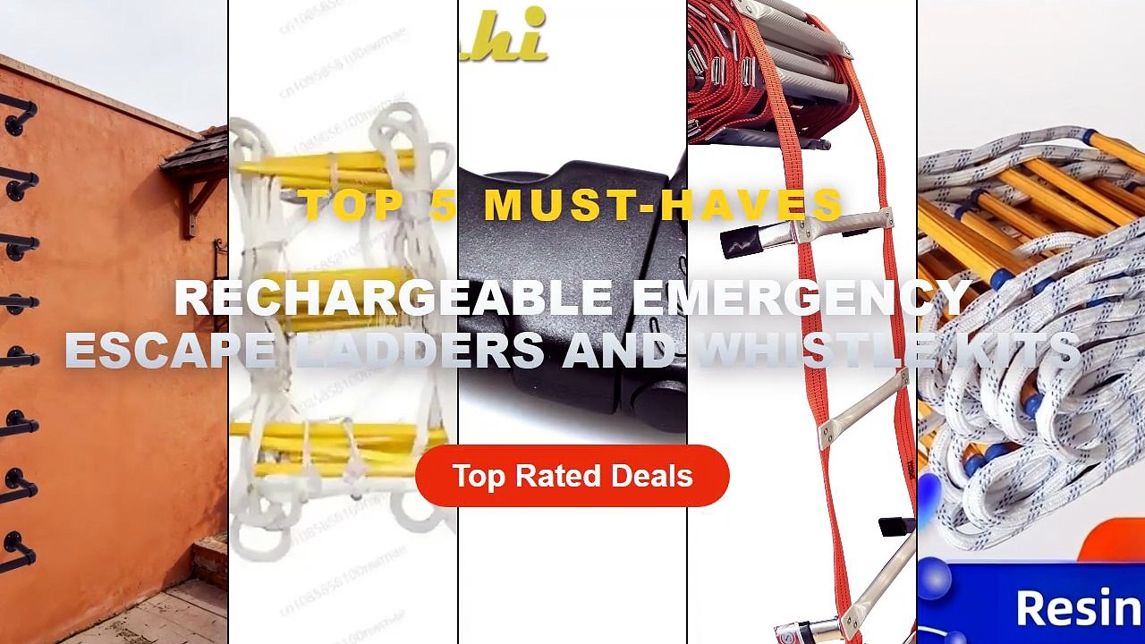 Best Rechargeable Emergency Escape Ladders And...