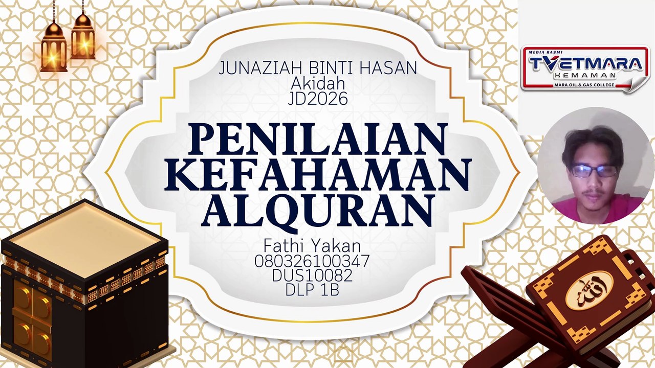 PENILAIAN KEFAHAMAN ALQURAN