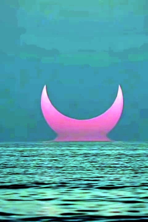 Sunrise with solar eclipse very rare footage so...