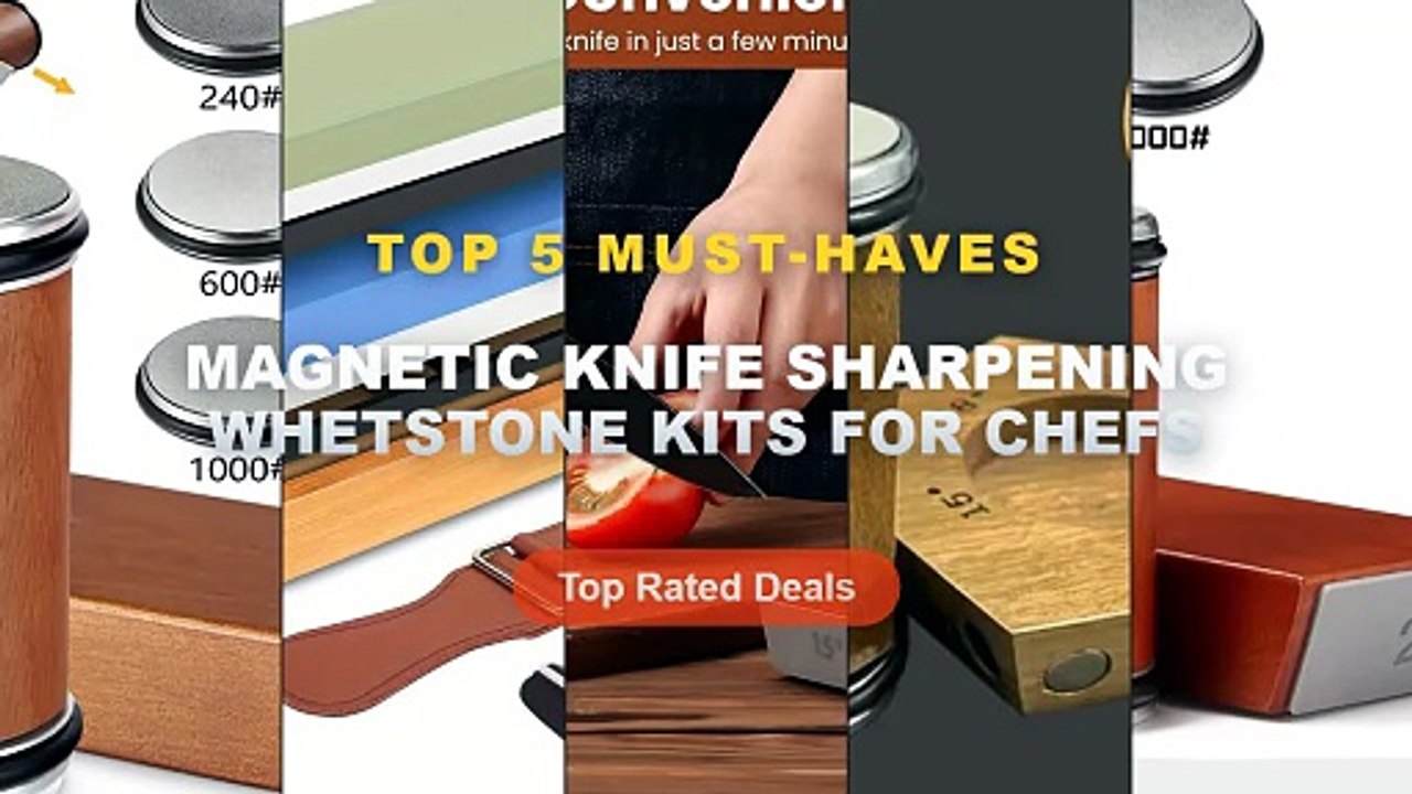 Cheap & Best Magnetic Knife Sharpening Whetston...