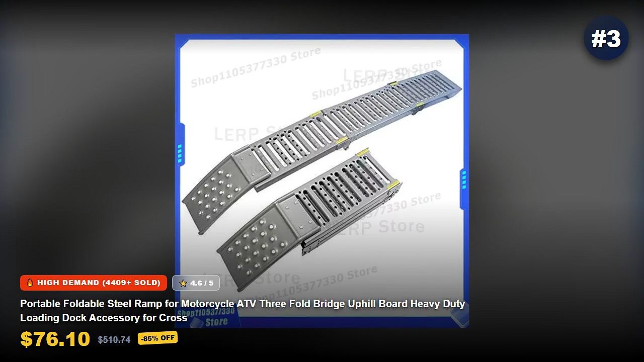 Cheap & Best Foldable Loading Ramps For Motorcy...