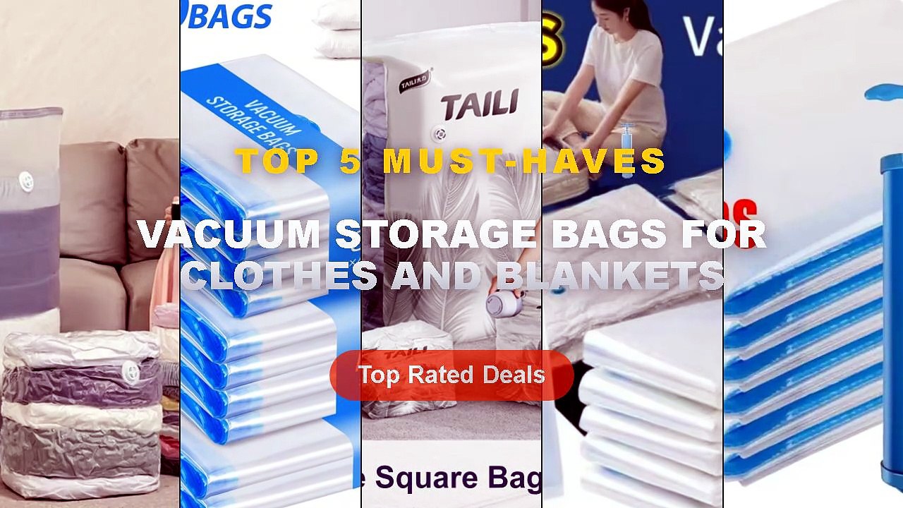 Best Vacuum Storage Bags For Clothes And Blanke...