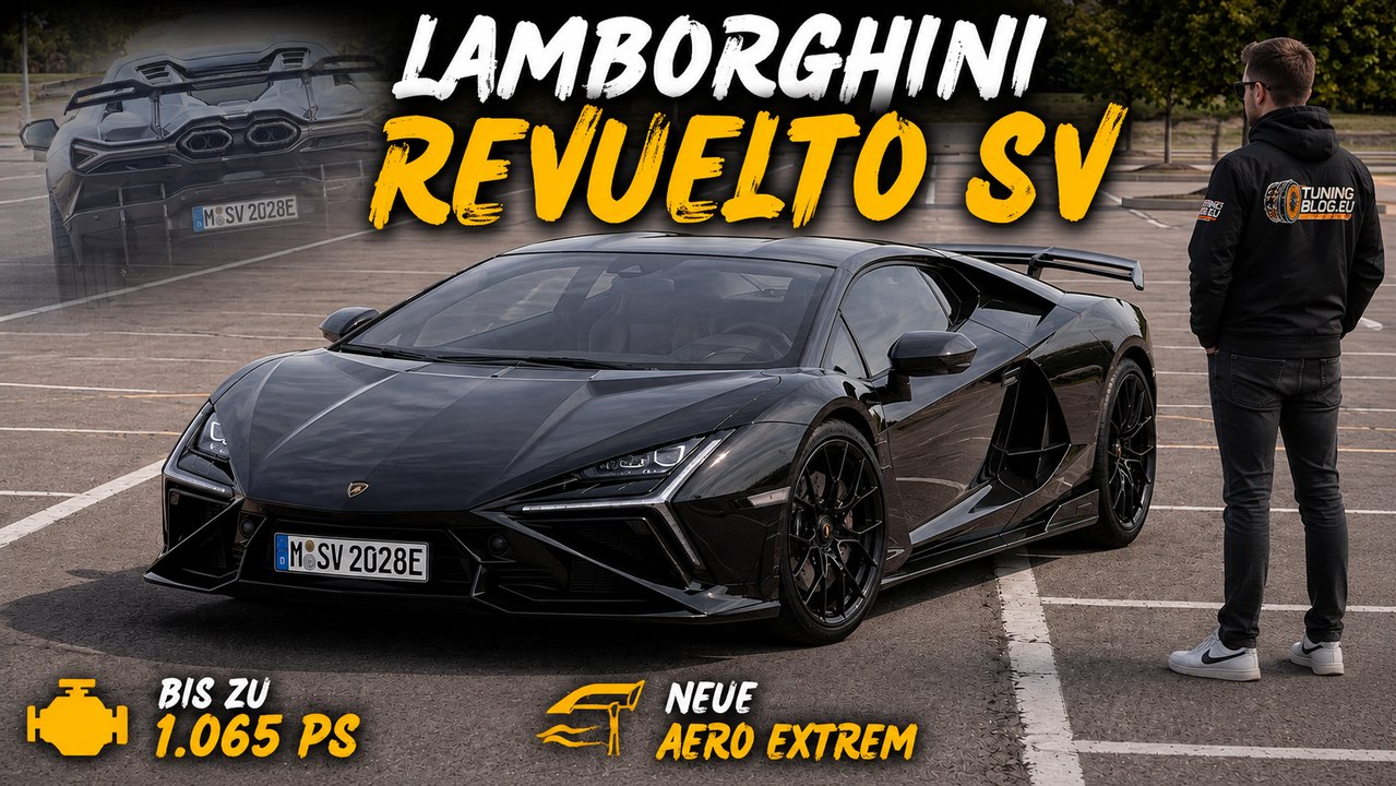 Lamborghini Revuelto SV: So aggressiv wird der neue V12-Hybrid (Rendering)