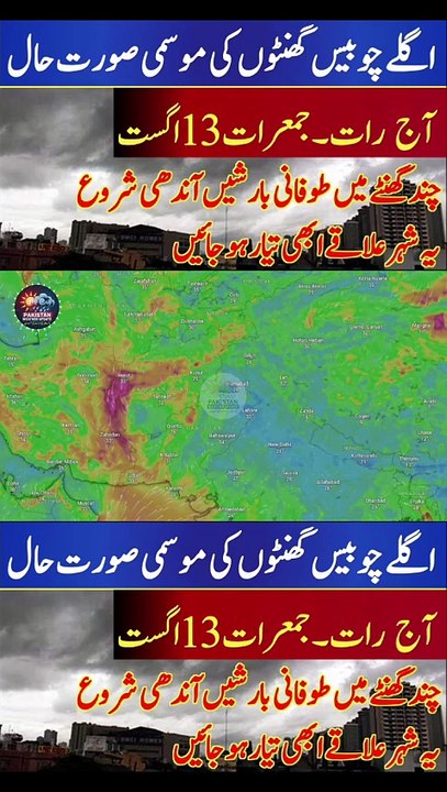 Weather Update Today,13 August| Torrential Mons...