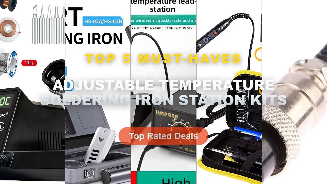 Top 5 Best Adjustable Temperature Soldering Iro...