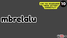 #PuzzleAddict 🧩 Can You Rearrange These Letters Correctly? (Part 2) ✏️