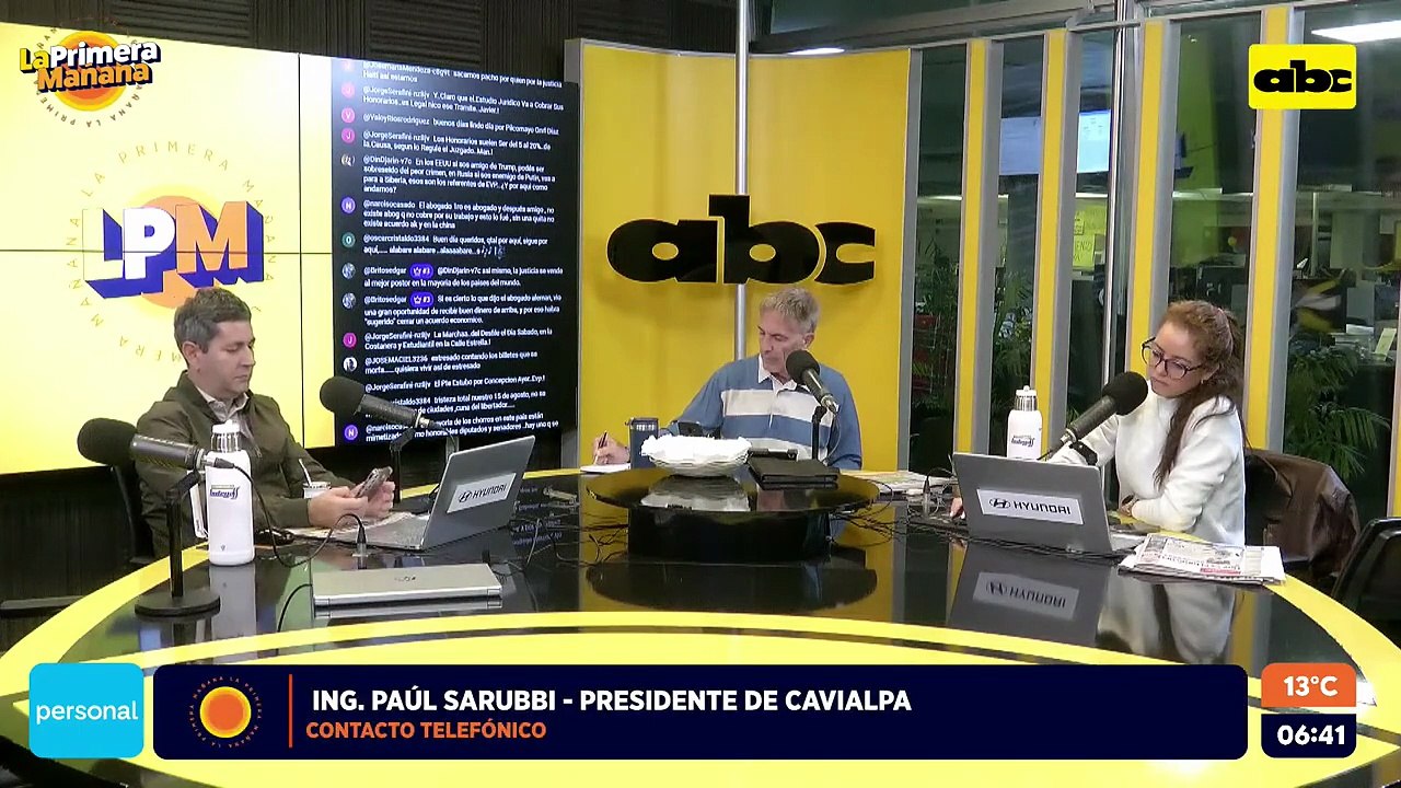 Ing. Paúl Sarubbi, presidente de Cavialpa