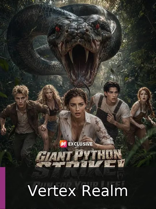 Giant Python Strike! Run for Your Life! #englishsub #fullmovie #ceodrama💥🍿 | Vertex Realm