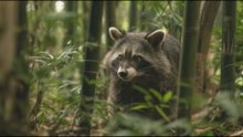 how long do raccoons stay out at night