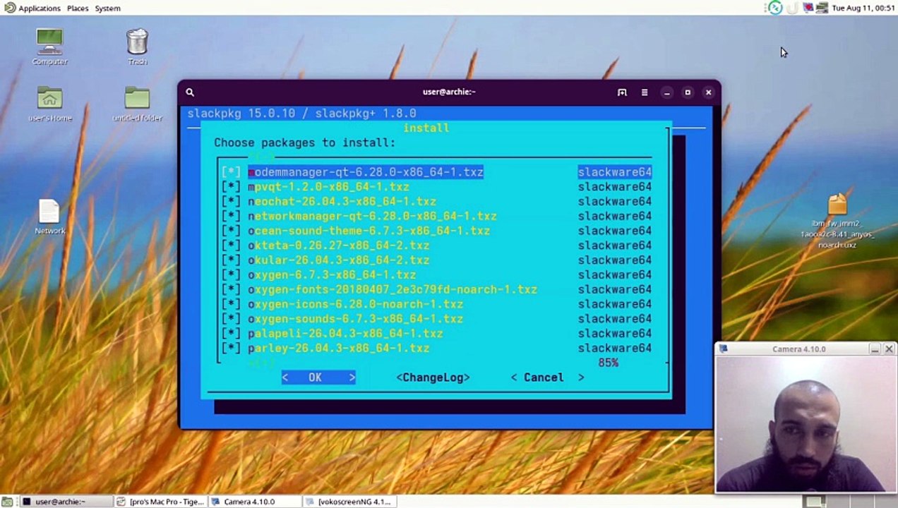 How to set up plasma, enable SDDM and run wayland on Slackware