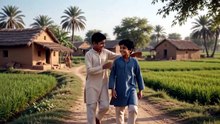 ai video majano and muhaddas one day help old man