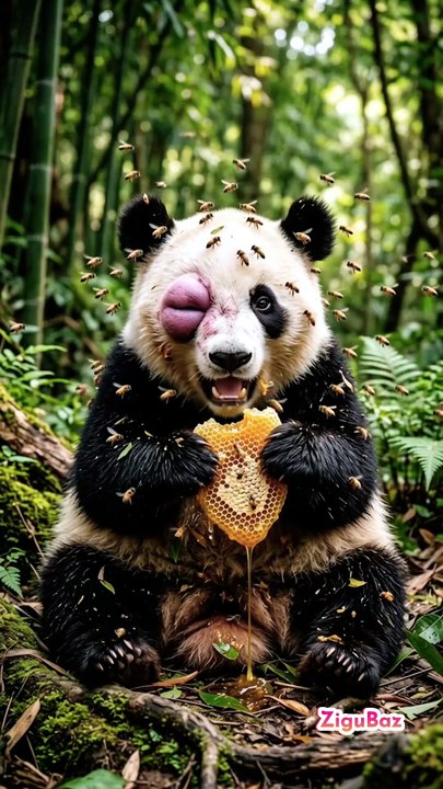 Would you sacrifice yourself like this panda fo...