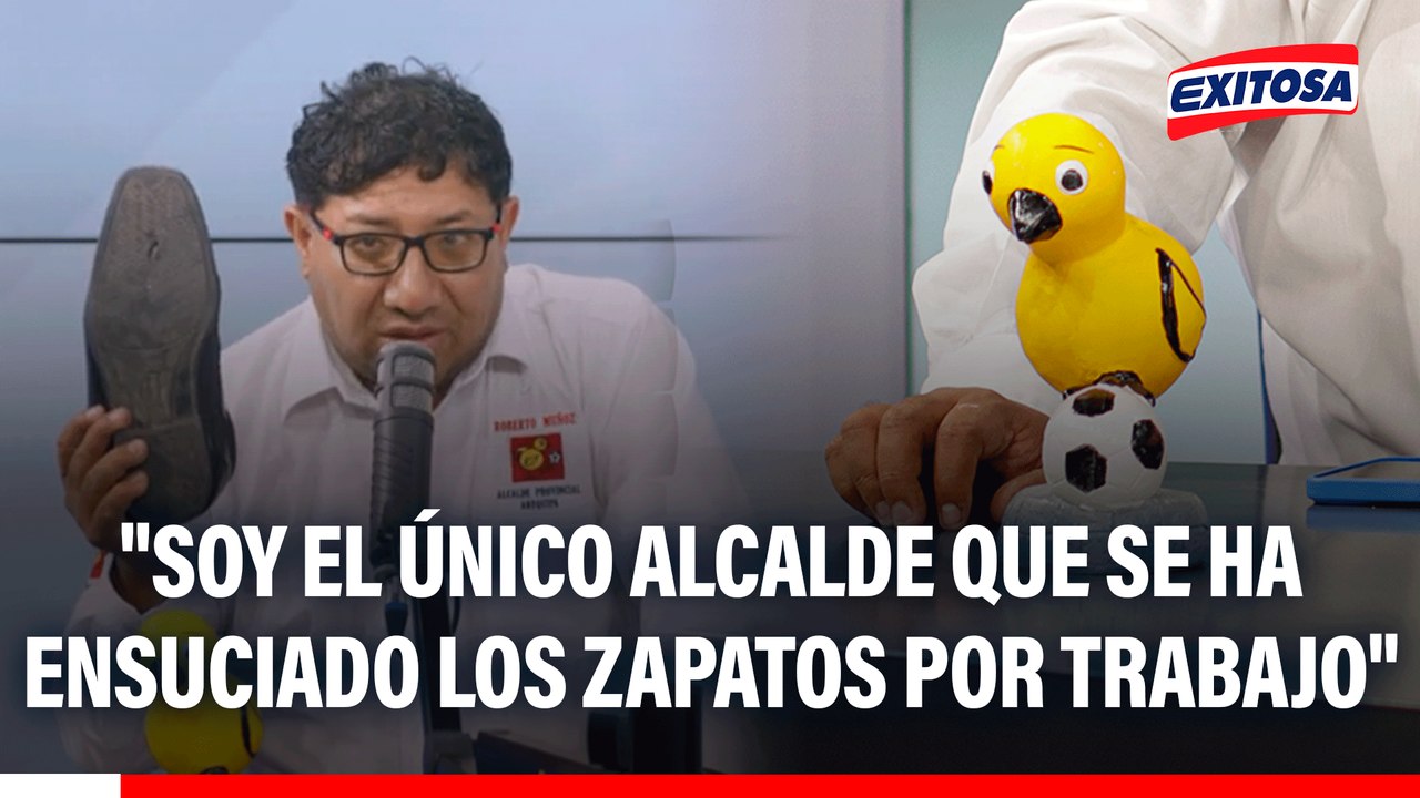Roberto Muñoz postula a la municipalidad de Arequipa: "Soy el único que se ha ensuciado los zapatos"
