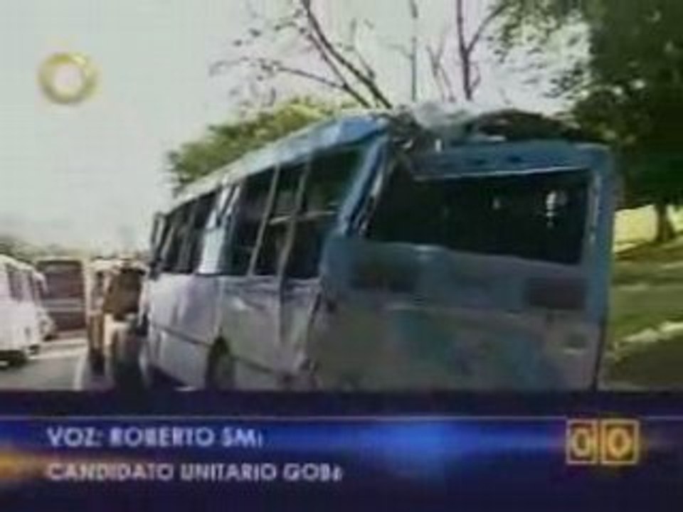 Accidente en Tazón