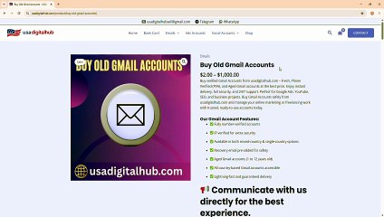 Top 33 Sites for Buying Old Gmail Accounts In Bulk