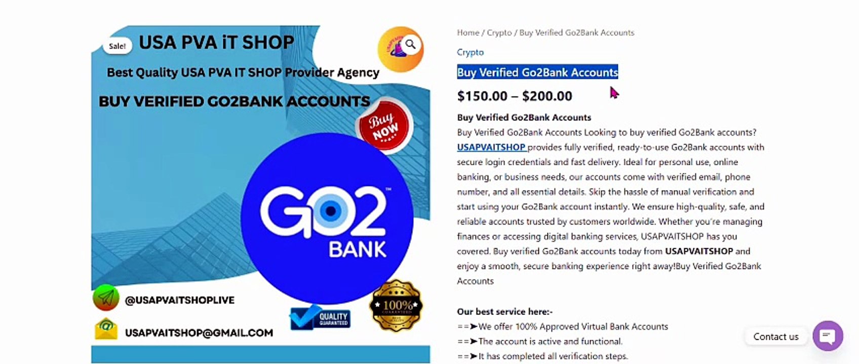 5 Best Trusted Sources to Buy Verified Go2Bank Accounts