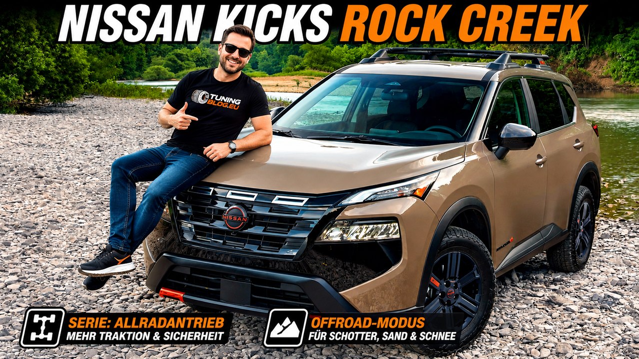 2027 Nissan Kicks Rock Creek: Robuster Style trifft moderne Technik