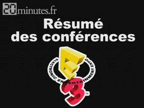 E3 2008 : Résumé des conférences Sony Nintendo Microsoft
