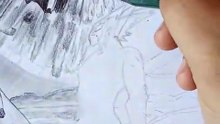 Trying to finish this masterpiece of saitama vs garu