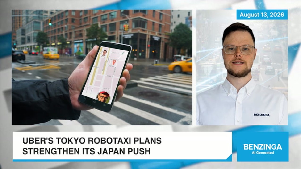 Uber Expands Tokyo Robotaxis
