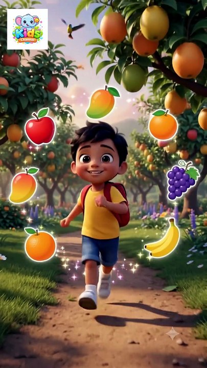 🍎 Meet Arjun & Learn About Apple Trees! | Apple Fruit Adventure for Kids | Educational Video