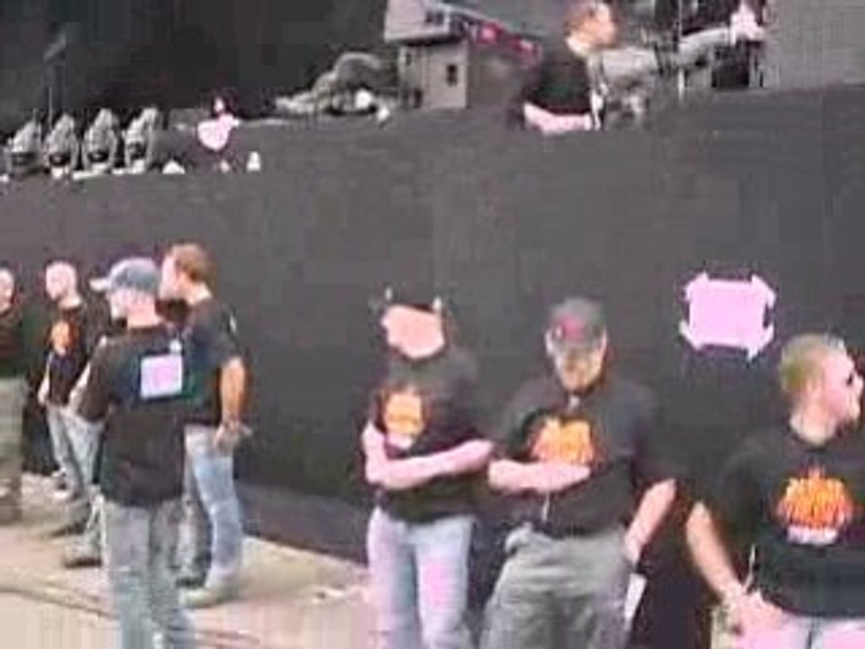 Tokio Hotel   " Black "13 juillet  Werchter Boutique 2008