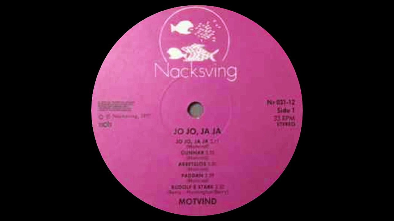 Motvind – Jo Jo, Ja Ja  Rock , Rock & Roll, Prog Rock 	1977