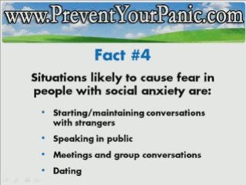Dating Social Anxiety Disorder