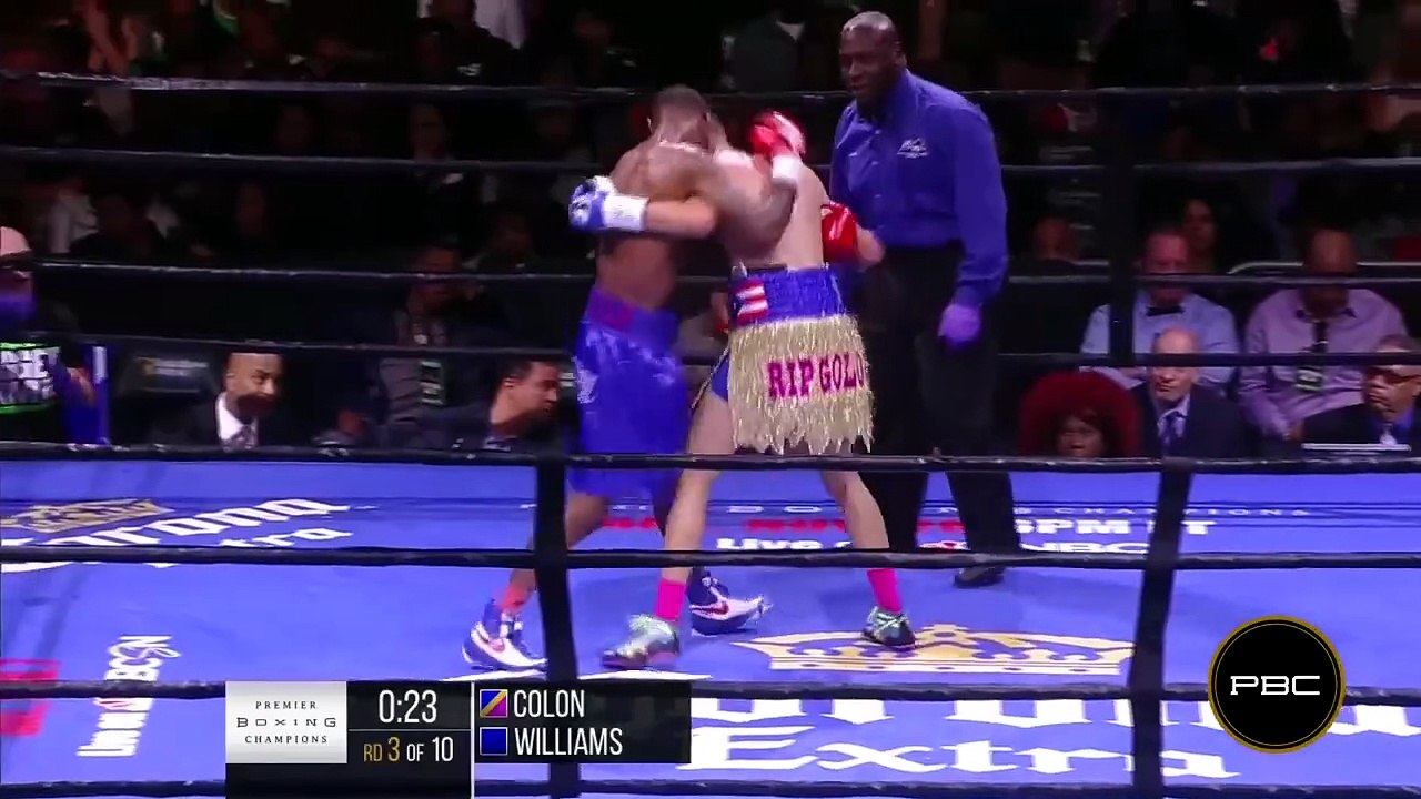 Pelea Colón vs. Williams