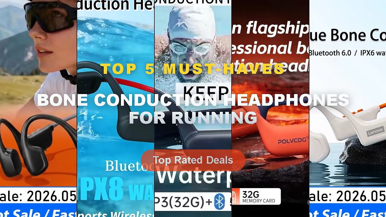 Cheap & Best Bone Conduction Headphones For Run...