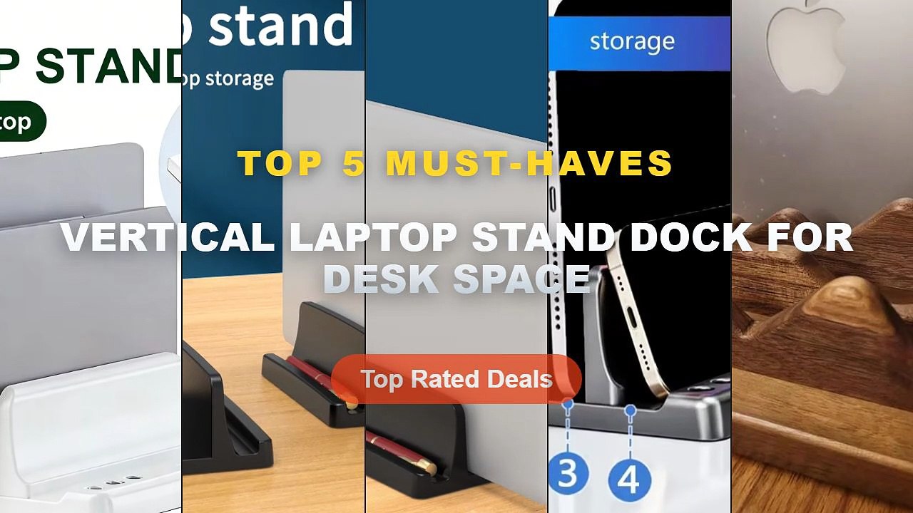 Don't Buy Vertical Laptop Stand Dock For Desk S...