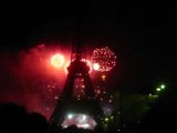 14 JUILLET 2008 PARIS TOUR EIFFEL FEU D ARTIFICE