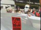 La lutte des sans papiers à Nantes avec la CGT