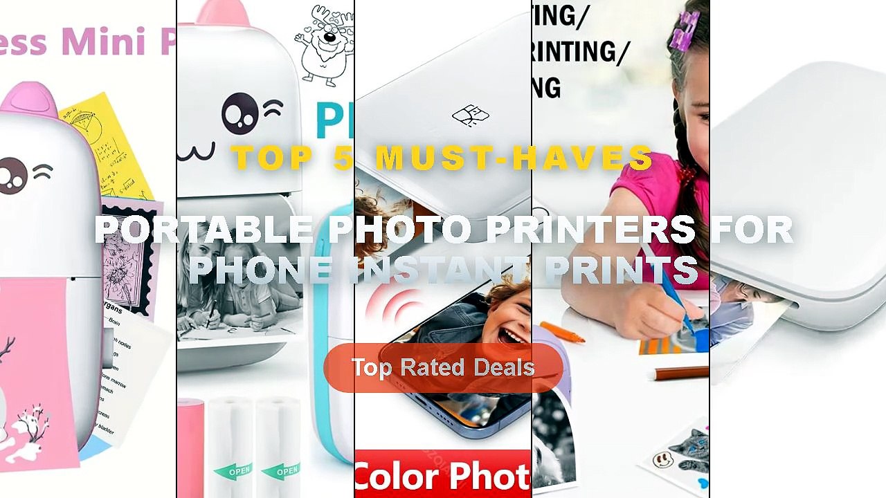 Best Portable Photo Printers For Phone Instant...