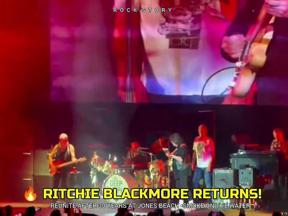 Ritchie Blackmore reunited with Deep Purple - S...