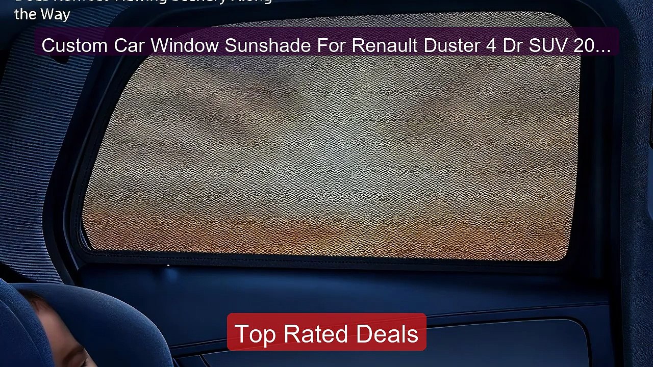 Custom Car Window Sunshade For Renault Duster 4 Dr SUV 2016-2... -- Amazing Value 2026 | Must Have!