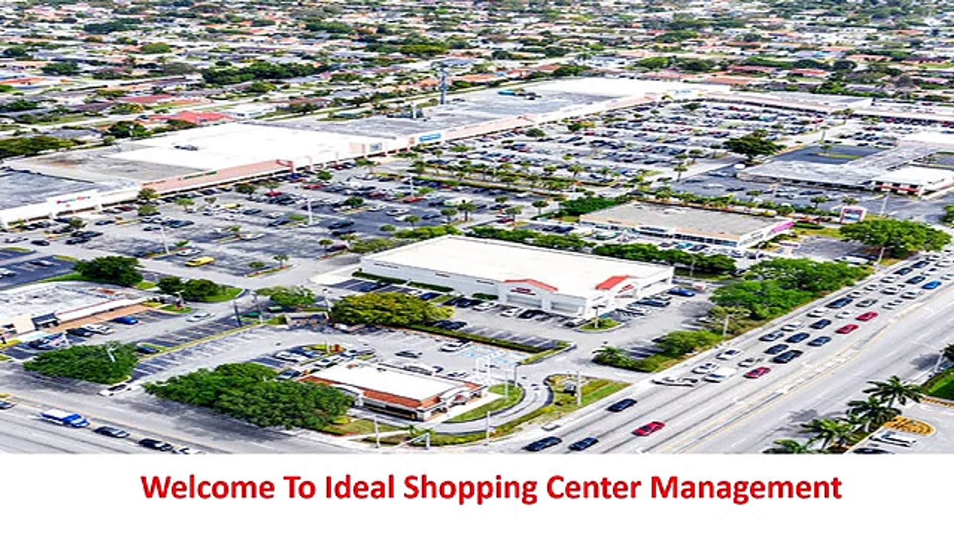 ⁣Ideal Shopping Center Management - Reliable Commercial Property Management in Miami