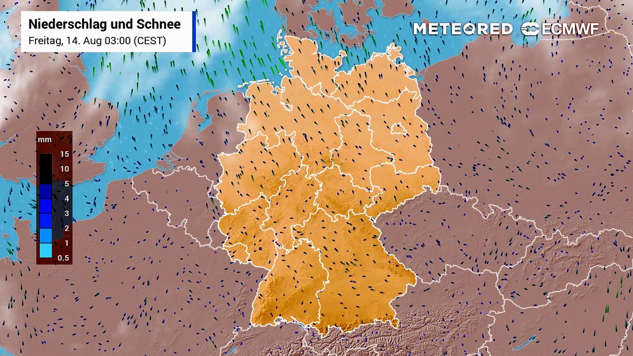 Einzelne Schauer und Gewitter sind am Wochenende möglich! Doch der Landregen bleibt aus!