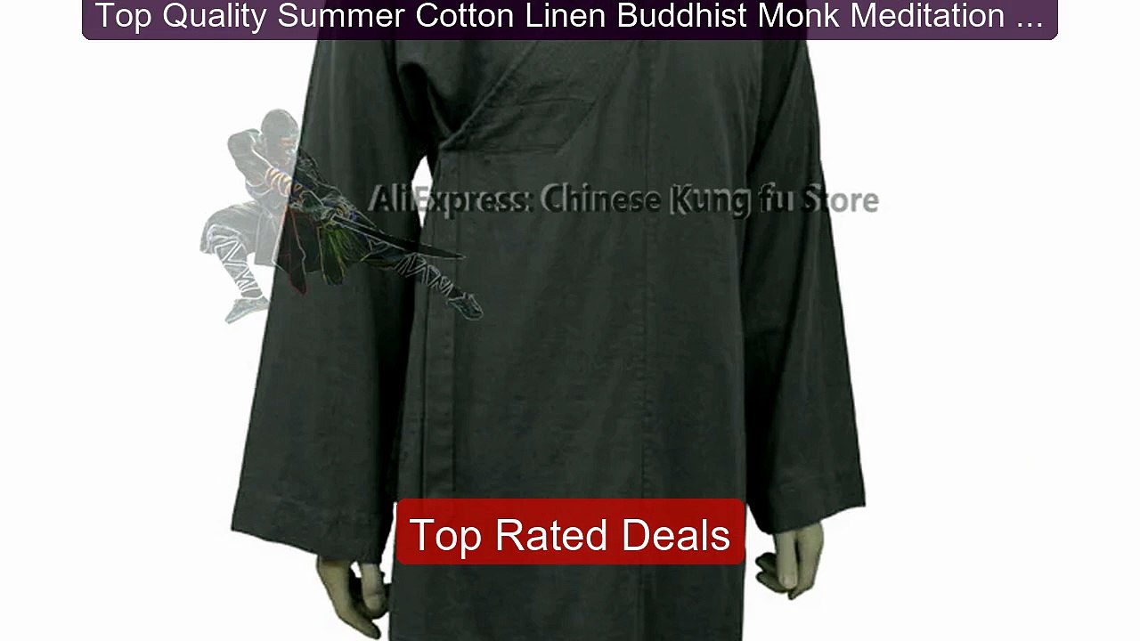 Top Quality Summer Cotton Linen Buddhist Monk Meditation Suit Shao... -- Best Deal 2026 | Shop Now!