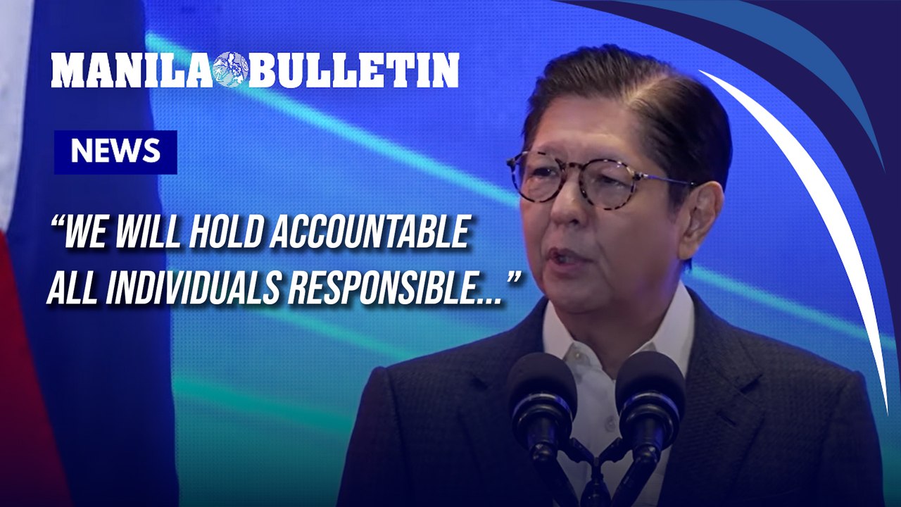 FULL: Marcos vows accountability for anomalous gov't infrastructure projects