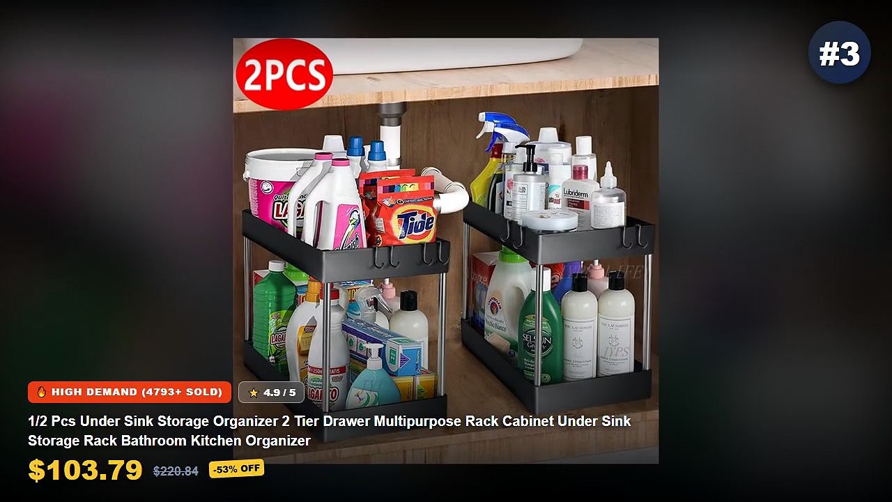 Why Everyone Is Buying Under Sink Organizer Sli...