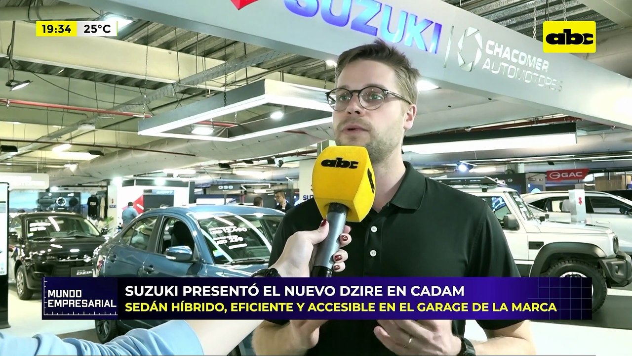 Mundo empresarial: Suzuki presentó el nuevo Dzire en CADAM