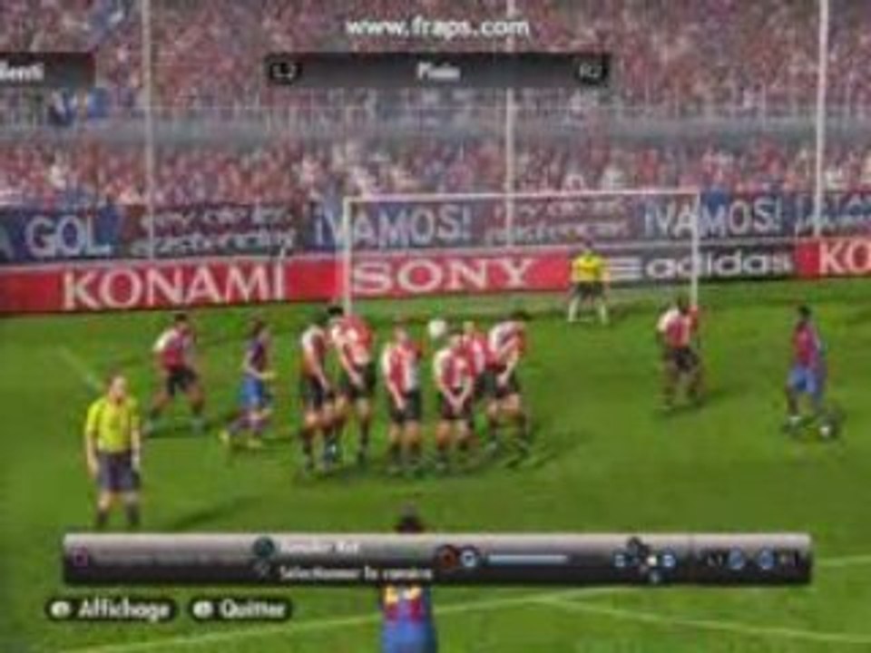 PES2008 christiano coup franc