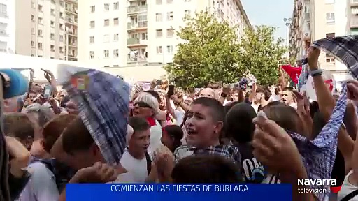 Burlada arranca sus fiestas al ritmo de la música