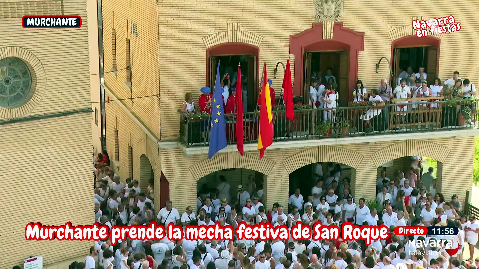 Cohete Fiestas de Murchante 14/08/2026 Parte 2